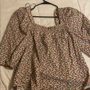 Floral H&M Top